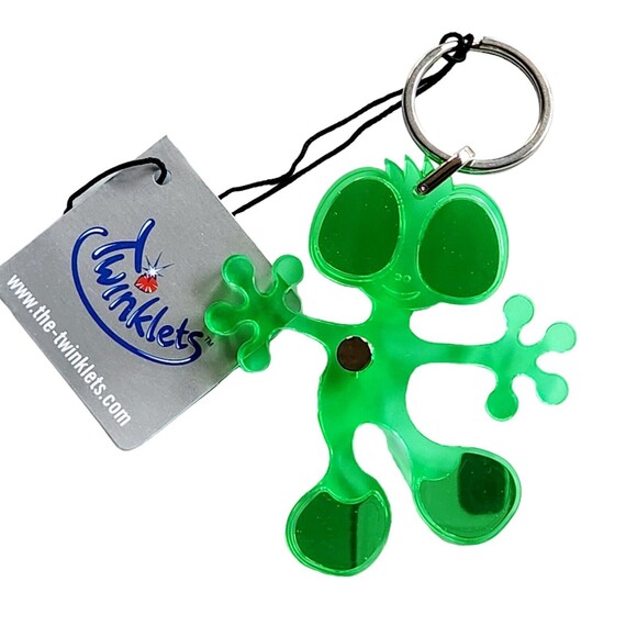 Twinklets Swarovski Crystal Purse Charm Keyring Green Jax - Picture 2 of 4